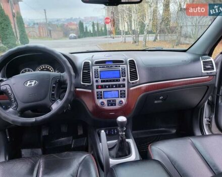 Серый Хендай Санта Фе, объемом двигателя 2.19 л и пробегом 252 тыс. км за 10300 $, фото 113 на Automoto.ua