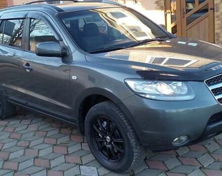 Серый Хендай Санта Фе, объемом двигателя 2.2 л и пробегом 185 тыс. км за 9800 $, фото 1 на Automoto.ua