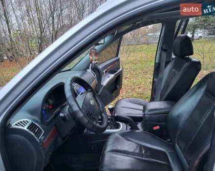 Серый Хендай Санта Фе, объемом двигателя 2.19 л и пробегом 252 тыс. км за 10300 $, фото 82 на Automoto.ua