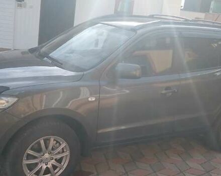 Серый Хендай Санта Фе, объемом двигателя 2.2 л и пробегом 185 тыс. км за 10700 $, фото 7 на Automoto.ua