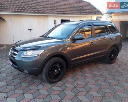 Серый Хендай Санта Фе, объемом двигателя 2.2 л и пробегом 185 тыс. км за 9800 $, фото 6 на Automoto.ua