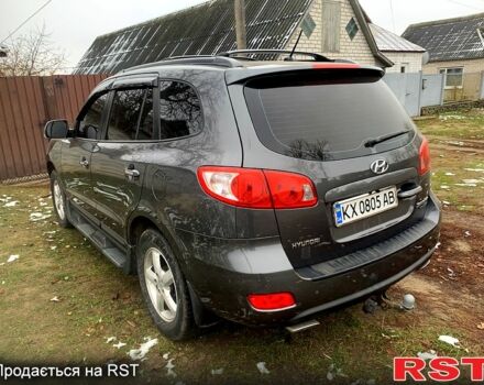 Серый Хендай Санта Фе, объемом двигателя 2.2 л и пробегом 230 тыс. км за 9799 $, фото 1 на Automoto.ua