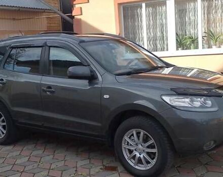 Серый Хендай Санта Фе, объемом двигателя 2.2 л и пробегом 185 тыс. км за 10700 $, фото 3 на Automoto.ua