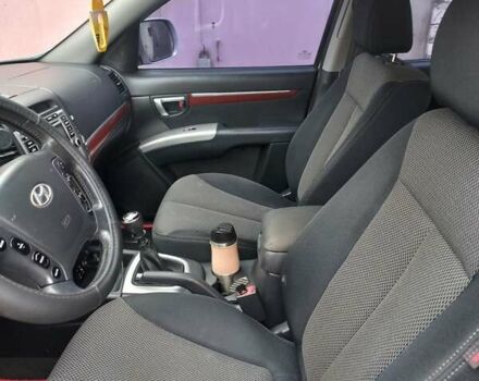 Серый Хендай Санта Фе, объемом двигателя 2.19 л и пробегом 227 тыс. км за 10600 $, фото 5 на Automoto.ua