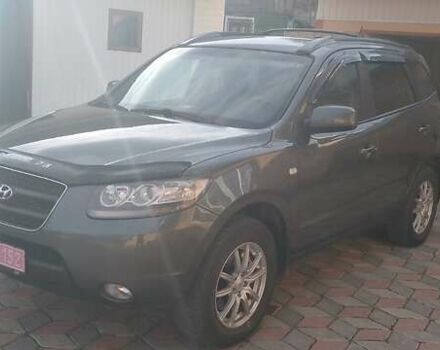 Серый Хендай Санта Фе, объемом двигателя 2.2 л и пробегом 185 тыс. км за 10700 $, фото 1 на Automoto.ua