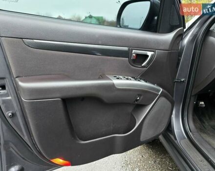 Серый Хендай Санта Фе, объемом двигателя 2.2 л и пробегом 229 тыс. км за 11999 $, фото 16 на Automoto.ua