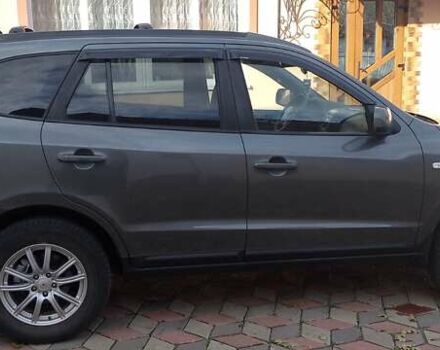 Серый Хендай Санта Фе, объемом двигателя 2.2 л и пробегом 185 тыс. км за 10700 $, фото 4 на Automoto.ua