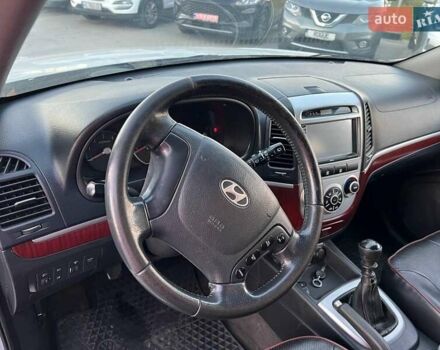 Серый Хендай Санта Фе, объемом двигателя 2.2 л и пробегом 279 тыс. км за 10890 $, фото 15 на Automoto.ua