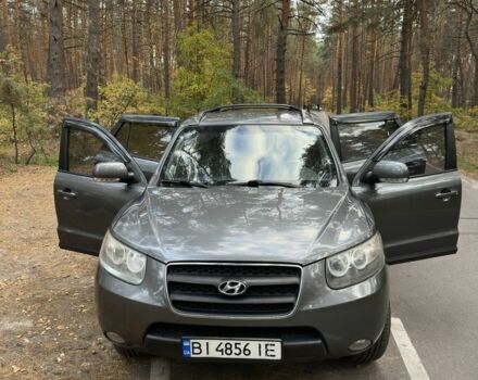 Серый Хендай Санта Фе, объемом двигателя 2.2 л и пробегом 160 тыс. км за 8600 $, фото 1 на Automoto.ua