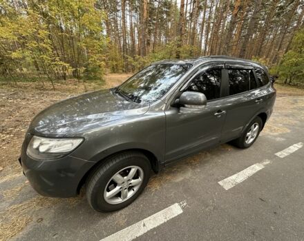 Серый Хендай Санта Фе, объемом двигателя 2.2 л и пробегом 160 тыс. км за 8600 $, фото 4 на Automoto.ua