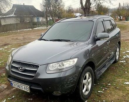 Серый Хендай Санта Фе, объемом двигателя 2.2 л и пробегом 230 тыс. км за 9799 $, фото 7 на Automoto.ua