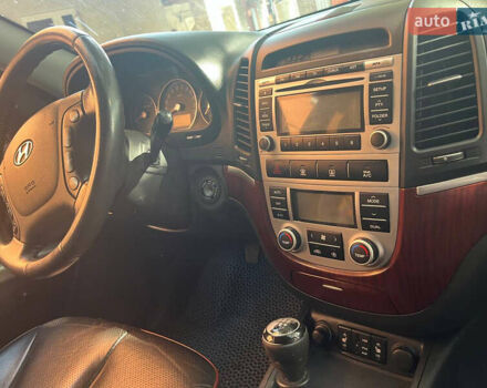 Серый Хендай Санта Фе, объемом двигателя 2.19 л и пробегом 236 тыс. км за 11500 $, фото 8 на Automoto.ua