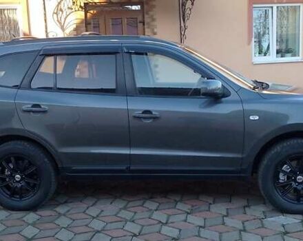 Серый Хендай Санта Фе, объемом двигателя 2.2 л и пробегом 185 тыс. км за 9800 $, фото 2 на Automoto.ua