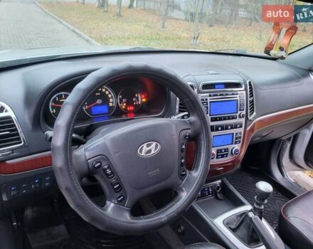 Серый Хендай Санта Фе, объемом двигателя 2.19 л и пробегом 252 тыс. км за 10300 $, фото 92 на Automoto.ua