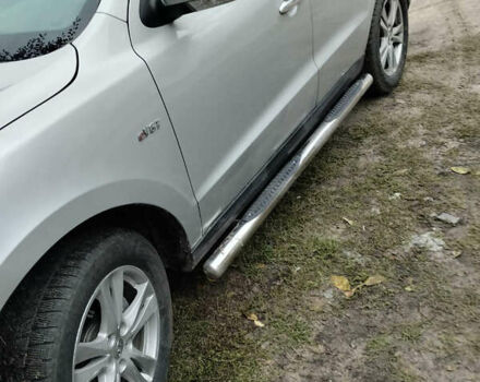 Серый Хендай Санта Фе, объемом двигателя 2 л и пробегом 271 тыс. км за 10950 $, фото 3 на Automoto.ua