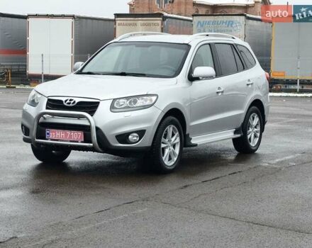 Серый Хендай Санта Фе, объемом двигателя 2.2 л и пробегом 258 тыс. км за 10950 $, фото 2 на Automoto.ua