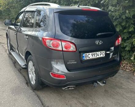 Серый Хендай Санта Фе, объемом двигателя 2.2 л и пробегом 227 тыс. км за 13600 $, фото 4 на Automoto.ua