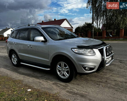 Серый Хендай Санта Фе, объемом двигателя 2.2 л и пробегом 235 тыс. км за 12900 $, фото 9 на Automoto.ua