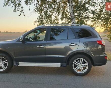 Серый Хендай Санта Фе, объемом двигателя 2.2 л и пробегом 222 тыс. км за 12500 $, фото 5 на Automoto.ua