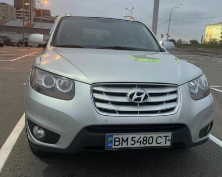 Серый Хендай Санта Фе, объемом двигателя 2 л и пробегом 270 тыс. км за 12000 $, фото 1 на Automoto.ua