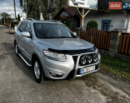 Серый Хендай Санта Фе, объемом двигателя 2.2 л и пробегом 235 тыс. км за 12900 $, фото 3 на Automoto.ua