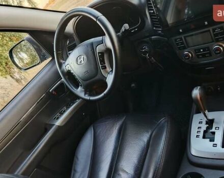 Серый Хендай Санта Фе, объемом двигателя 2.2 л и пробегом 222 тыс. км за 12500 $, фото 11 на Automoto.ua