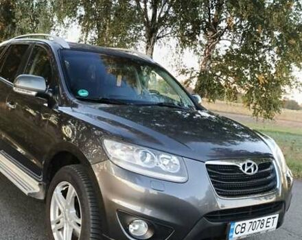 Серый Хендай Санта Фе, объемом двигателя 2.2 л и пробегом 222 тыс. км за 12500 $, фото 9 на Automoto.ua