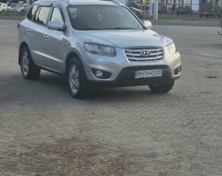 Серый Хендай Санта Фе, объемом двигателя 2 л и пробегом 250 тыс. км за 10800 $, фото 7 на Automoto.ua