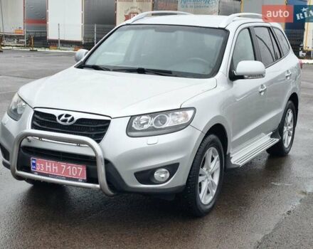 Серый Хендай Санта Фе, объемом двигателя 2.2 л и пробегом 258 тыс. км за 10950 $, фото 4 на Automoto.ua