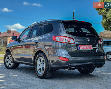 Серый Хендай Санта Фе, объемом двигателя 2.2 л и пробегом 229 тыс. км за 11900 $, фото 9 на Automoto.ua