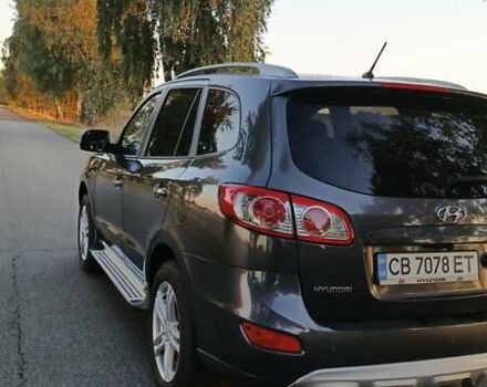 Серый Хендай Санта Фе, объемом двигателя 2.2 л и пробегом 222 тыс. км за 12500 $, фото 7 на Automoto.ua