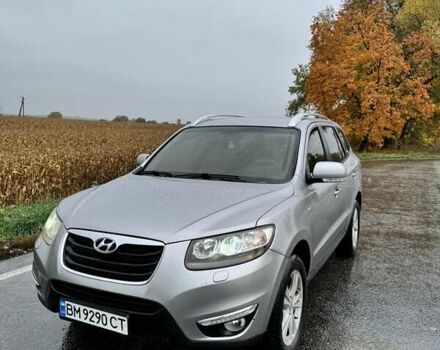 Серый Хендай Санта Фе, объемом двигателя 2.2 л и пробегом 161 тыс. км за 12400 $, фото 1 на Automoto.ua