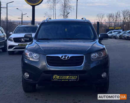Сірий Хендай Санта Фе, об'ємом двигуна 2.2 л та пробігом 219 тис. км за 12800 $, фото 1 на Automoto.ua
