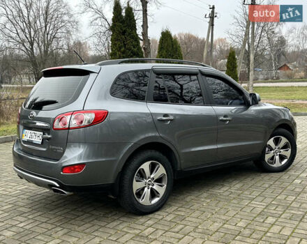 Серый Хендай Санта Фе, объемом двигателя 2.2 л и пробегом 197 тыс. км за 12900 $, фото 6 на Automoto.ua