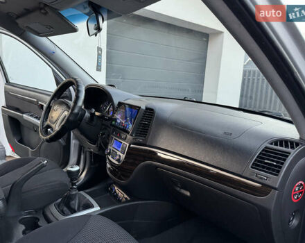 Серый Хендай Санта Фе, объемом двигателя 2.2 л и пробегом 191 тыс. км за 12900 $, фото 28 на Automoto.ua