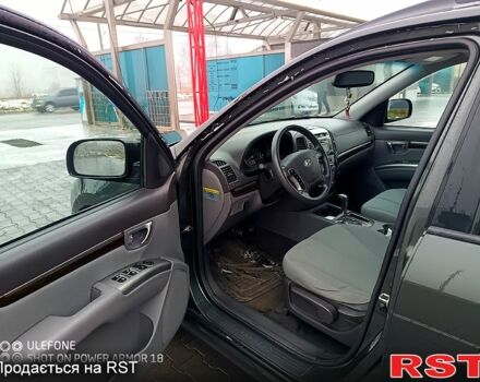 Серый Хендай Санта Фе, объемом двигателя 2.4 л и пробегом 185 тыс. км за 9500 $, фото 9 на Automoto.ua