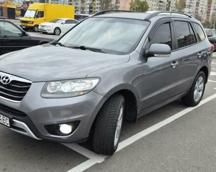 Серый Хендай Санта Фе, объемом двигателя 2.2 л и пробегом 308 тыс. км за 12200 $, фото 7 на Automoto.ua