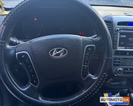 Сірий Хендай Санта Фе, об'ємом двигуна 2.2 л та пробігом 219 тис. км за 12800 $, фото 10 на Automoto.ua