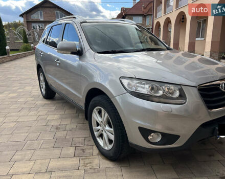 Серый Хендай Санта Фе, объемом двигателя 2.2 л и пробегом 245 тыс. км за 12900 $, фото 12 на Automoto.ua