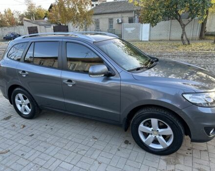 Серый Хендай Санта Фе, объемом двигателя 2.2 л и пробегом 162 тыс. км за 11500 $, фото 1 на Automoto.ua