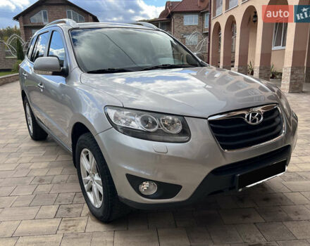 Серый Хендай Санта Фе, объемом двигателя 2.2 л и пробегом 245 тыс. км за 12900 $, фото 7 на Automoto.ua
