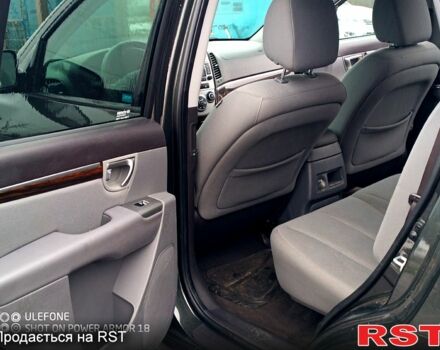 Серый Хендай Санта Фе, объемом двигателя 2.4 л и пробегом 185 тыс. км за 9500 $, фото 4 на Automoto.ua