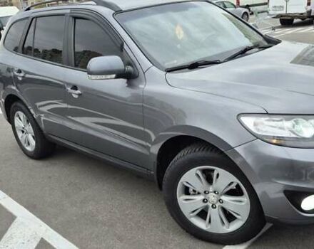 Серый Хендай Санта Фе, объемом двигателя 2.2 л и пробегом 308 тыс. км за 12200 $, фото 5 на Automoto.ua