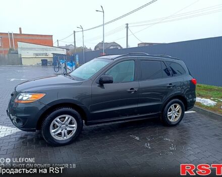 Серый Хендай Санта Фе, объемом двигателя 2.4 л и пробегом 185 тыс. км за 9500 $, фото 11 на Automoto.ua