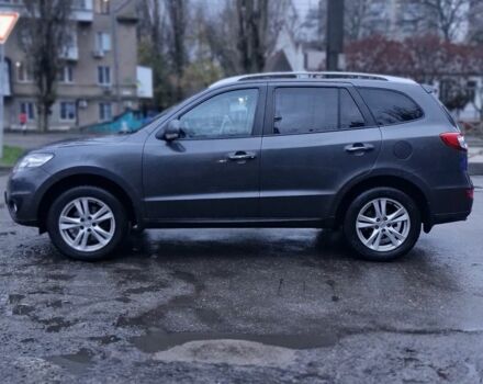 Серый Хендай Санта Фе, объемом двигателя 2.4 л и пробегом 194 тыс. км за 11500 $, фото 1 на Automoto.ua