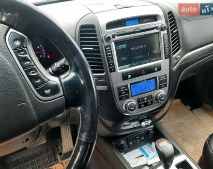 Серый Хендай Санта Фе, объемом двигателя 2.2 л и пробегом 159 тыс. км за 14500 $, фото 4 на Automoto.ua