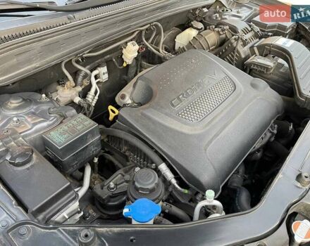 Серый Хендай Санта Фе, объемом двигателя 2.2 л и пробегом 223 тыс. км за 12800 $, фото 10 на Automoto.ua