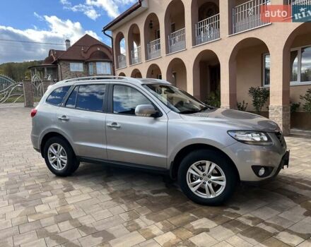 Серый Хендай Санта Фе, объемом двигателя 2.2 л и пробегом 245 тыс. км за 12900 $, фото 3 на Automoto.ua