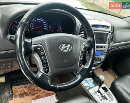 Серый Хендай Санта Фе, объемом двигателя 2.2 л и пробегом 159 тыс. км за 14500 $, фото 6 на Automoto.ua