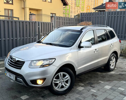 Серый Хендай Санта Фе, объемом двигателя 2.2 л и пробегом 191 тыс. км за 12900 $, фото 1 на Automoto.ua
